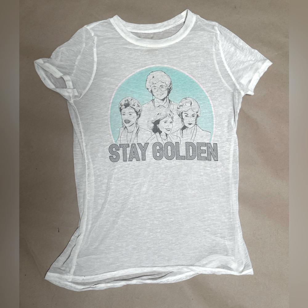 Golden girls fitted tee (s)